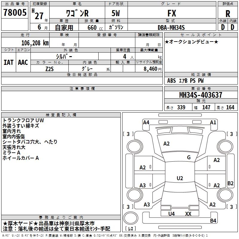SUZUKI WAGON R