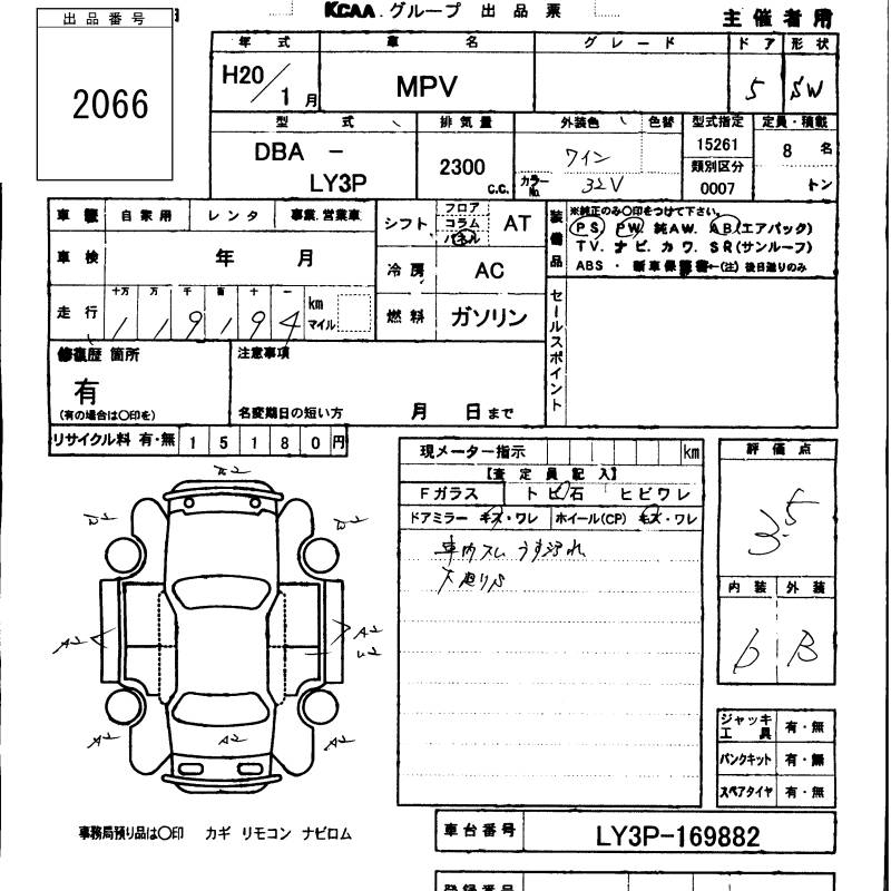 MAZDA MPV
