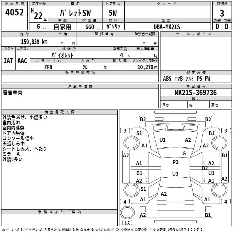SUZUKI PALETTE