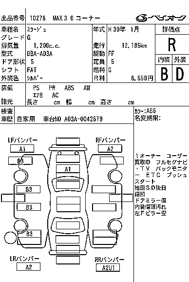 MITSUBISHI MIRAGE