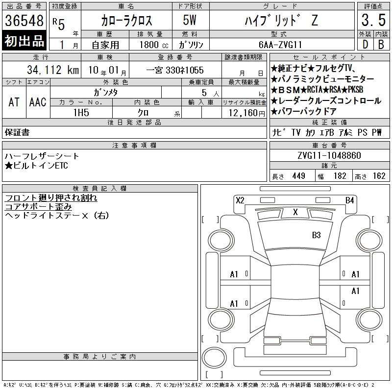TOYOTA COROLLA CROSS