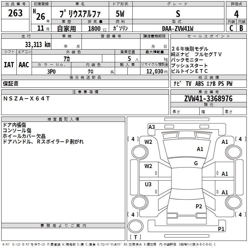 TOYOTA PRIUS ALPHA