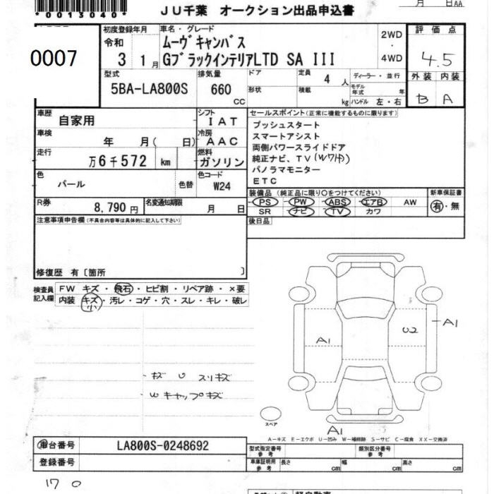 DAIHATSU MOVE CANBUS