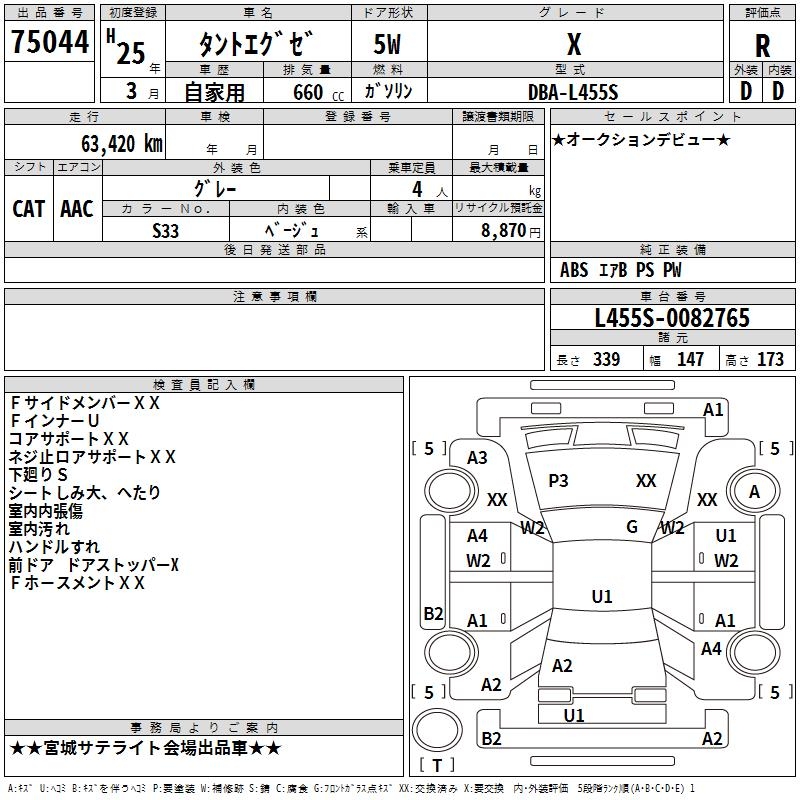 DAIHATSU TANTO EXE