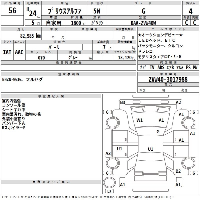 TOYOTA PRIUS ALPHA
