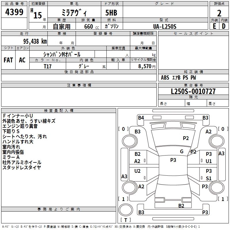 DAIHATSU MIRA AVY