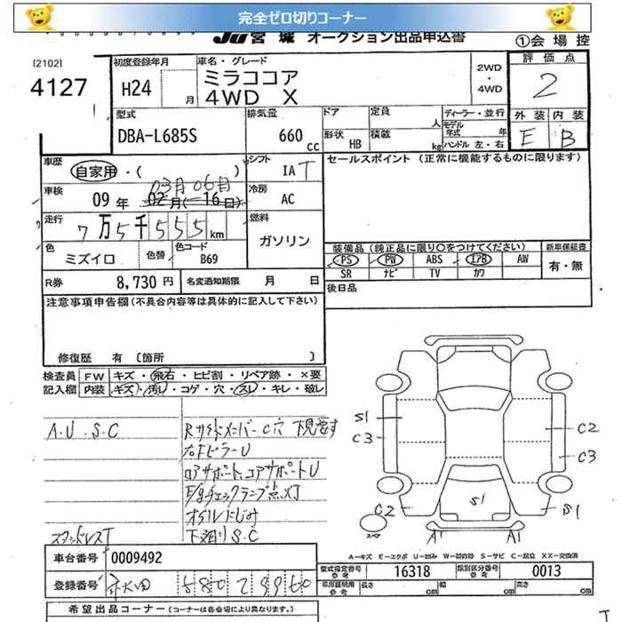 DAIHATSU MIRA COCOA