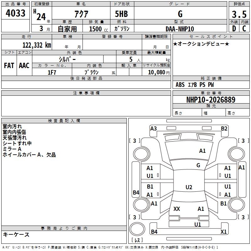TOYOTA AQUA