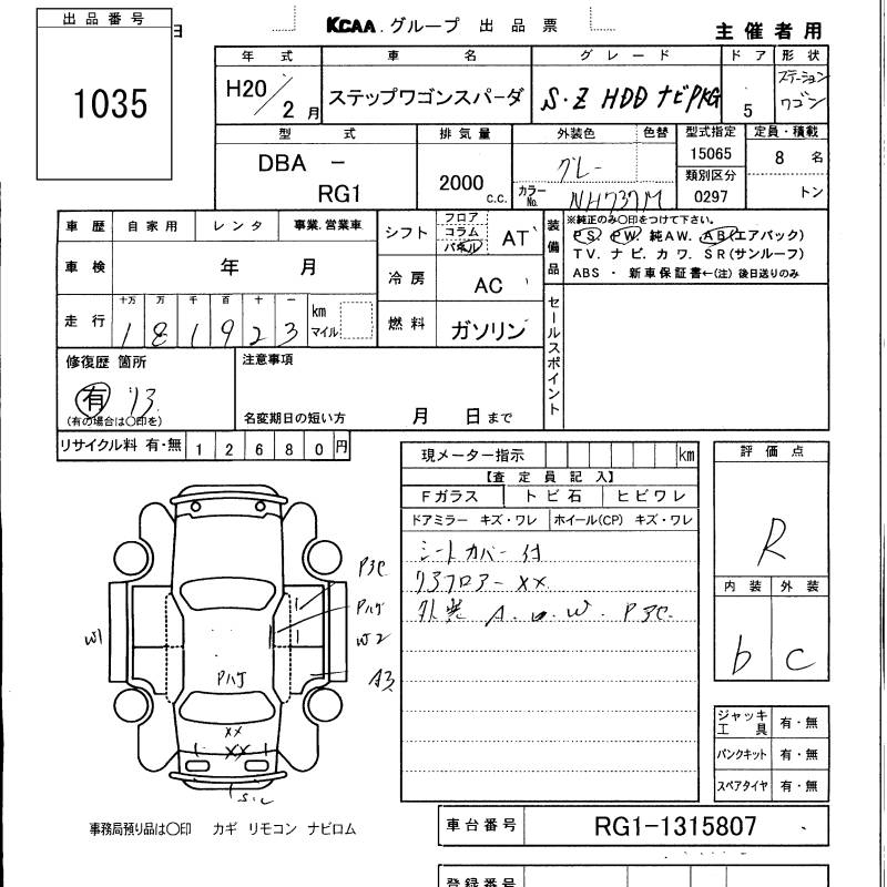 HONDA STEPWGN
