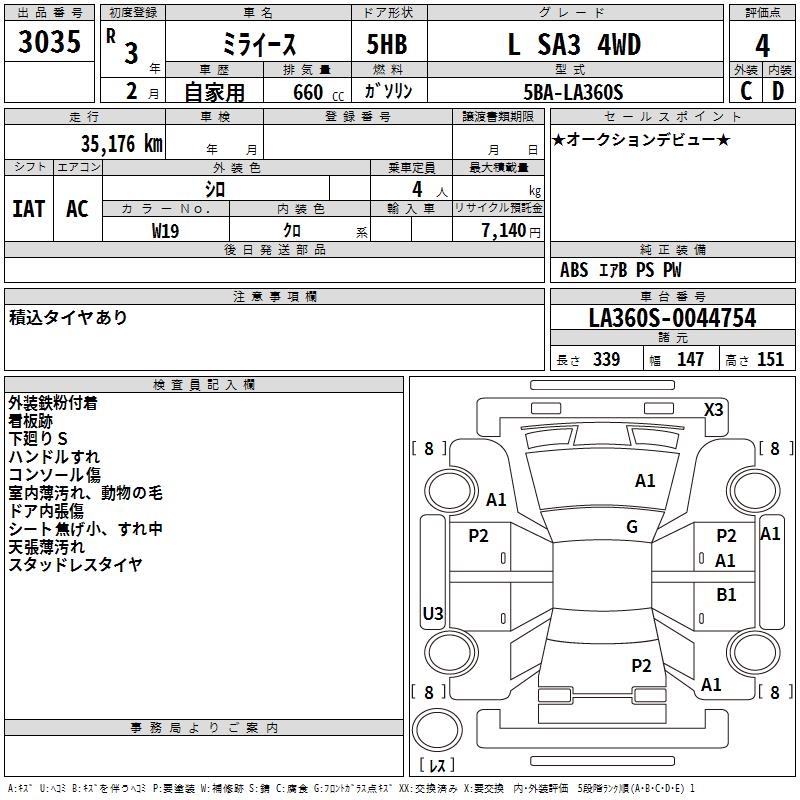 DAIHATSU MIRA E:S