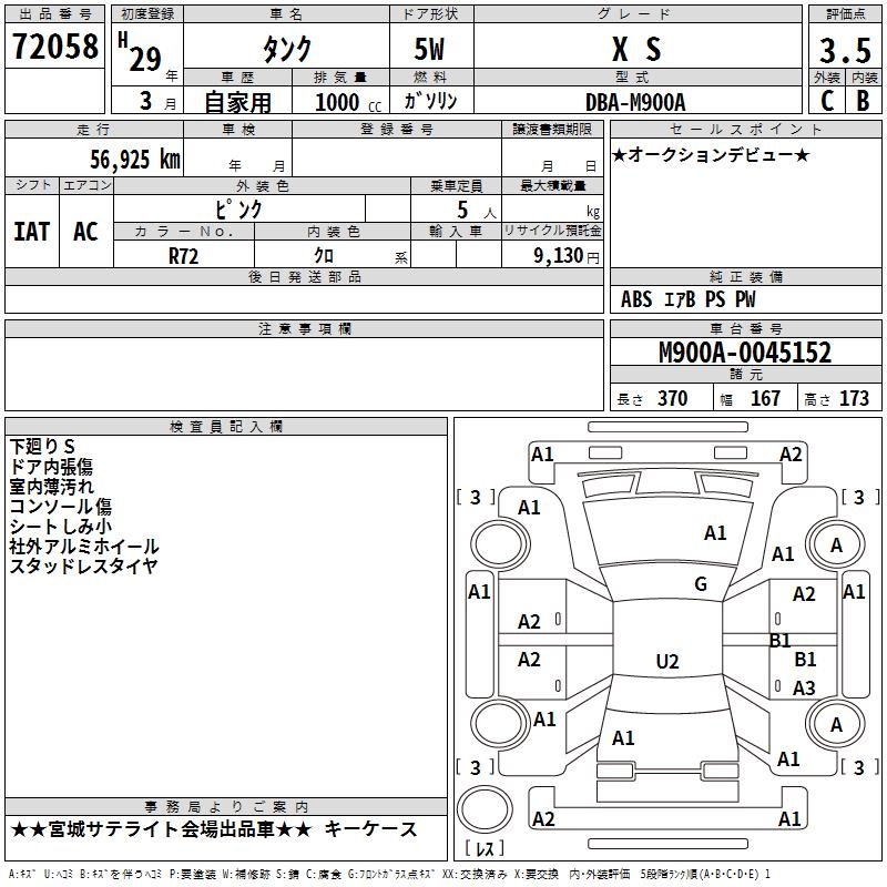 TOYOTA TANK