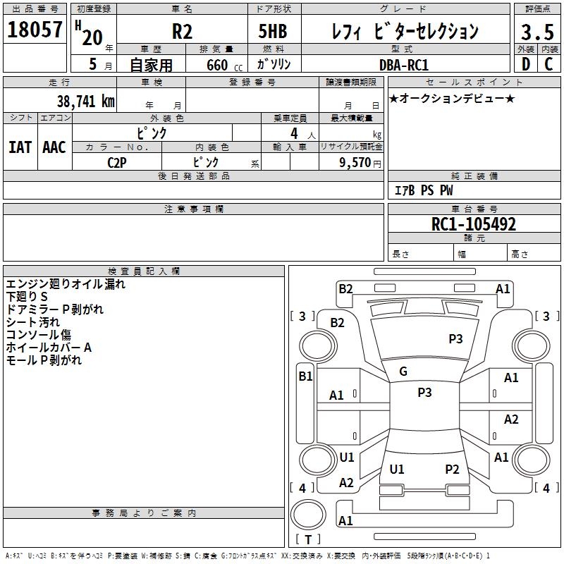 SUBARU R2