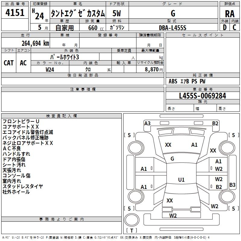 DAIHATSU TANTO EXE