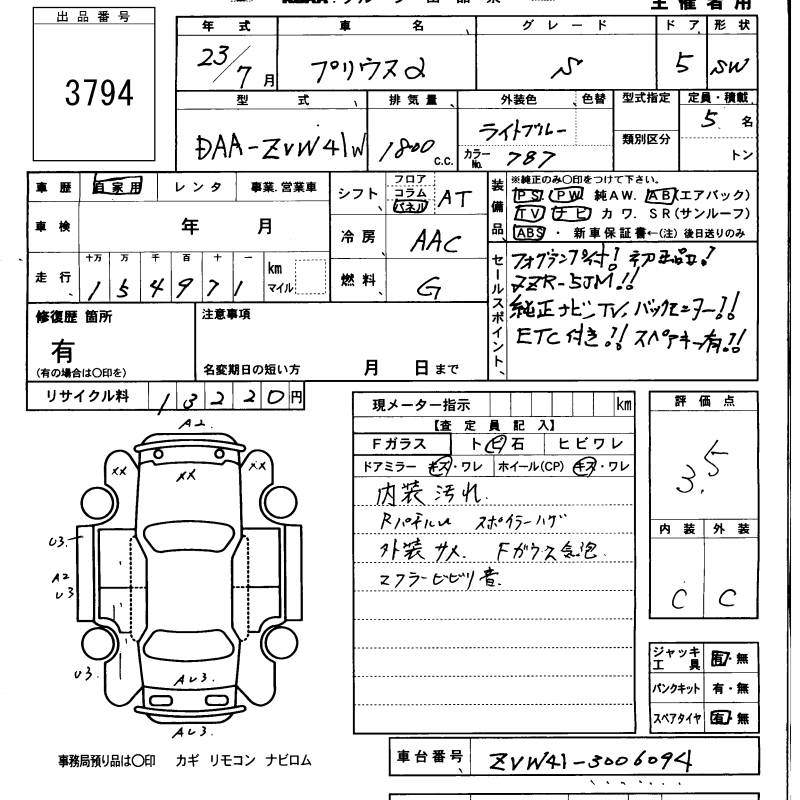 TOYOTA PRIUS ALPHA