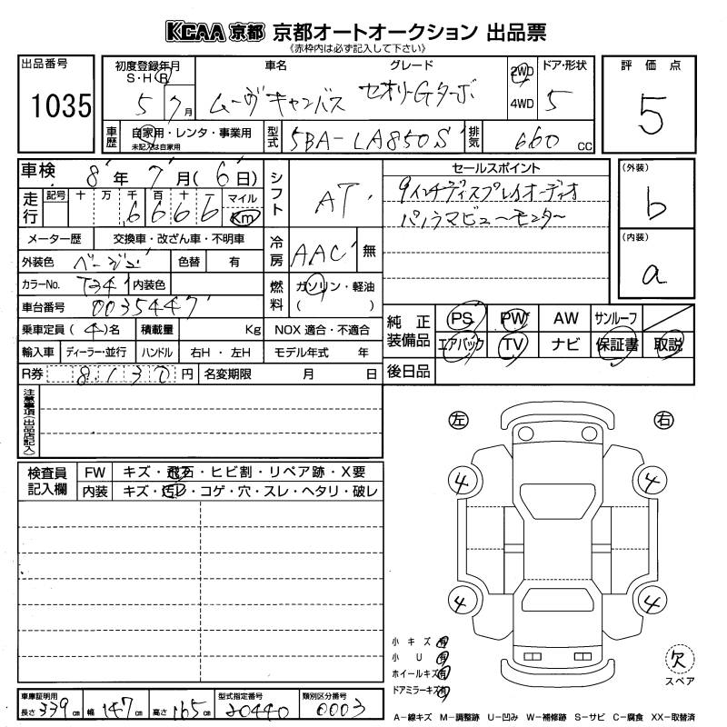 DAIHATSU MOVE CANBUS