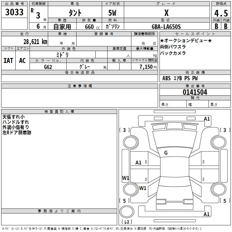 DAIHATSU TANTO