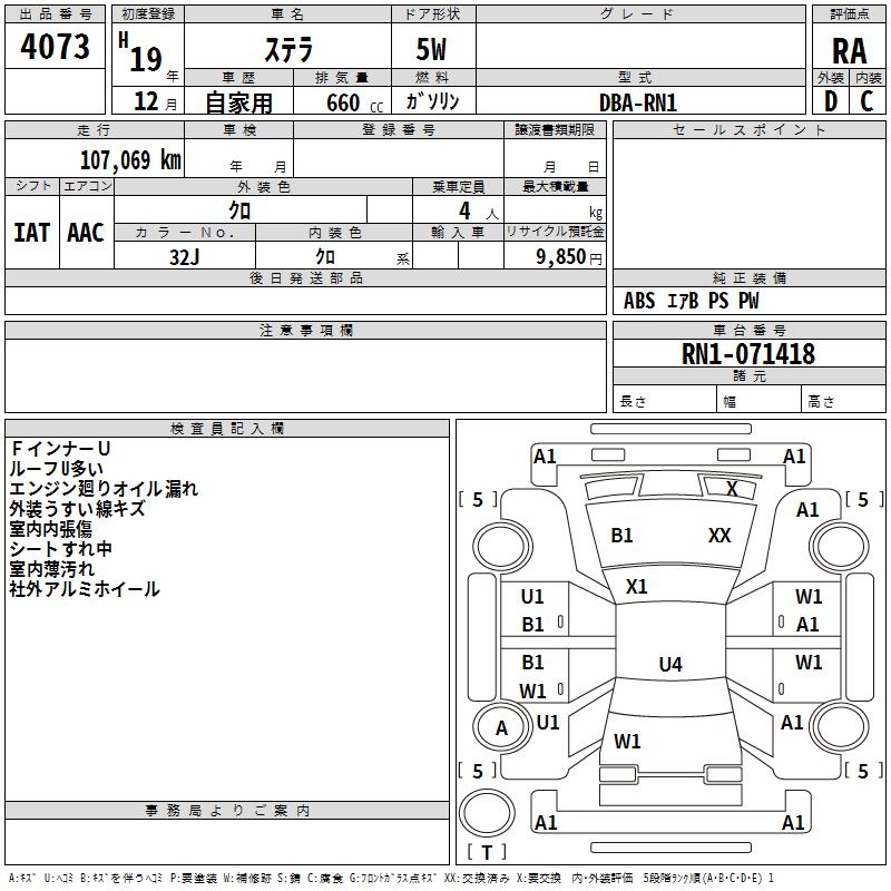 SUBARU STELLA