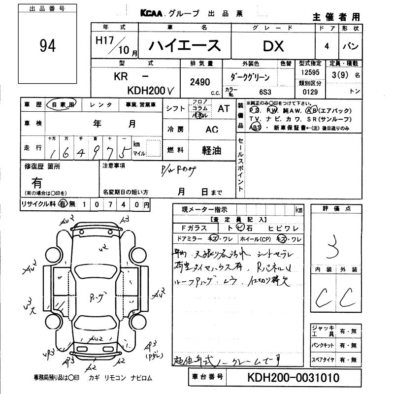 TOYOTA REGIUS ACE