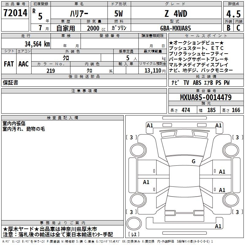 TOYOTA HARRIER