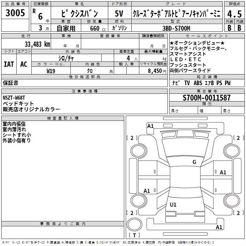 TOYOTA PIXIS VAN