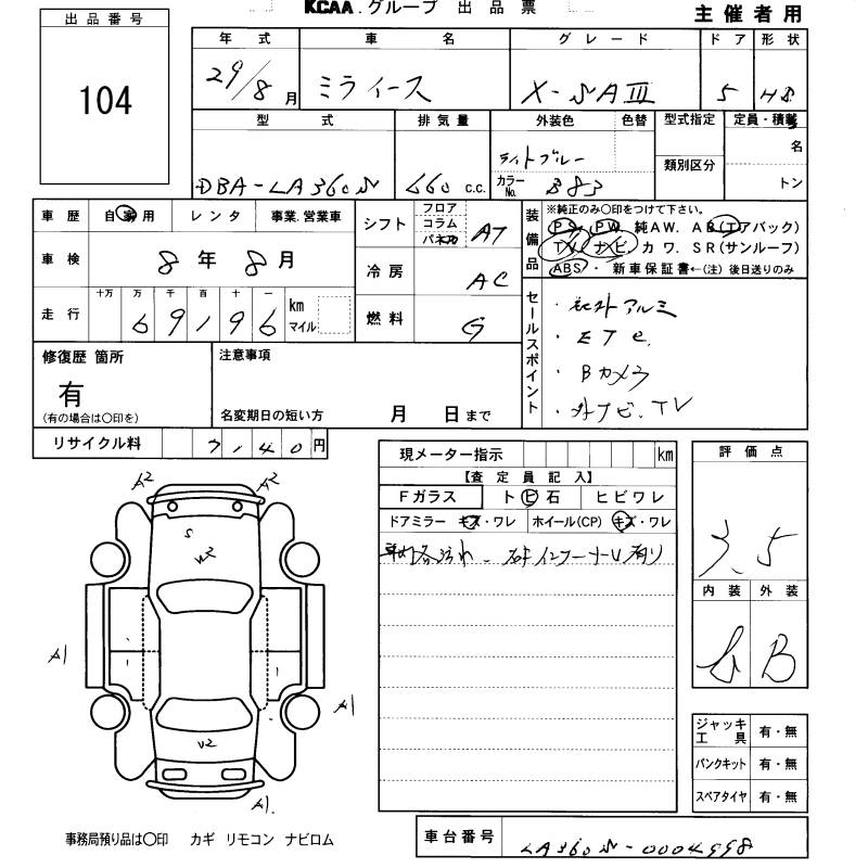 DAIHATSU MIRA E:S