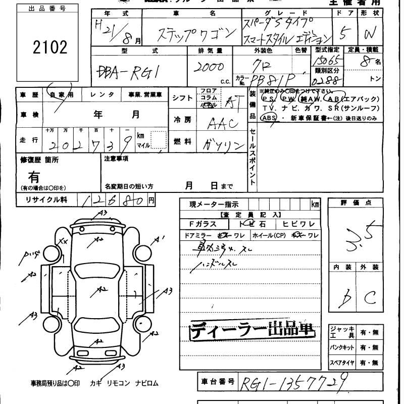 HONDA STEPWGN