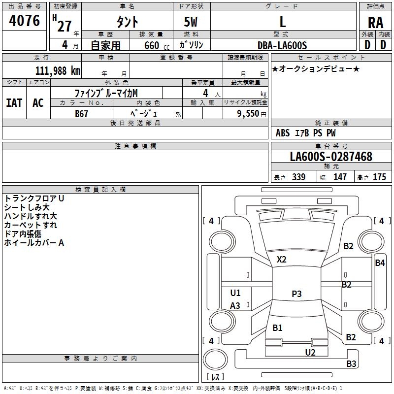DAIHATSU TANTO