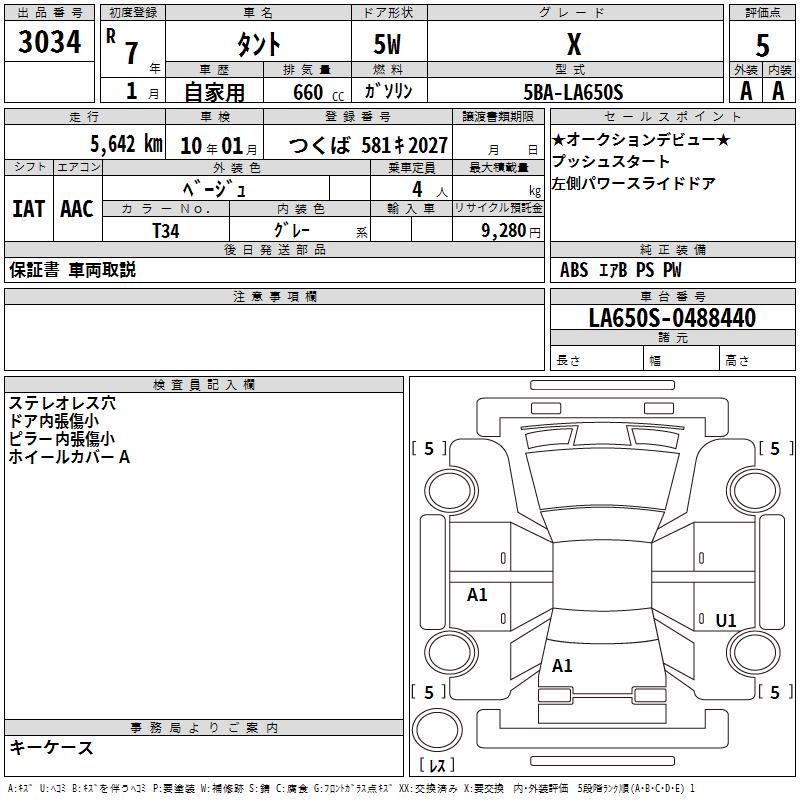 DAIHATSU TANTO