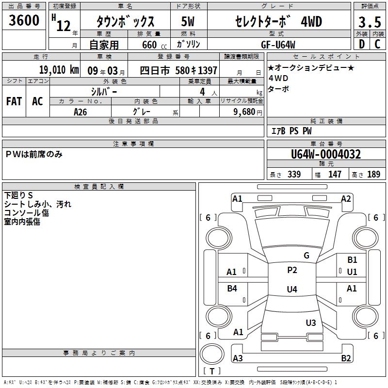 MITSUBISHI TOWN BOX