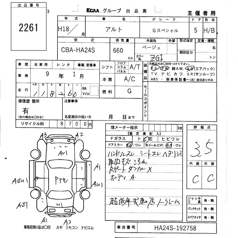 SUZUKI ALTO