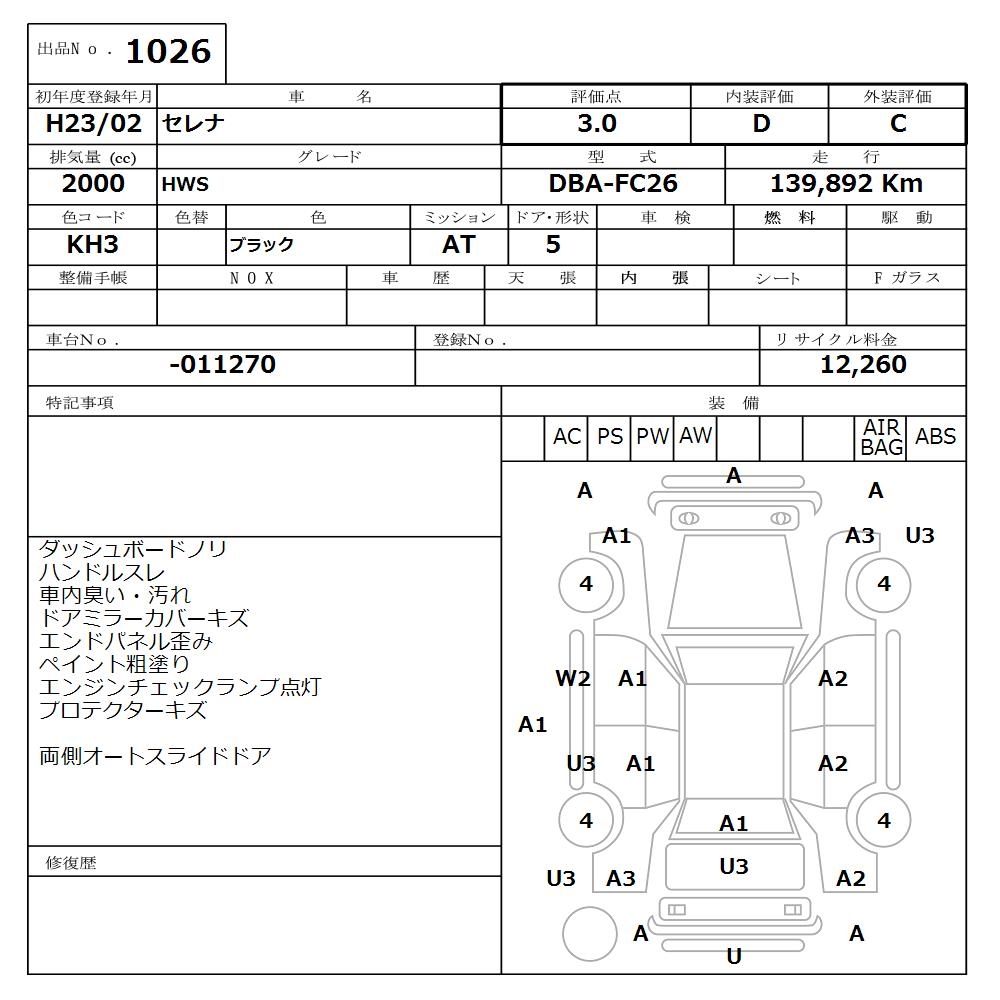 NISSAN SERENA