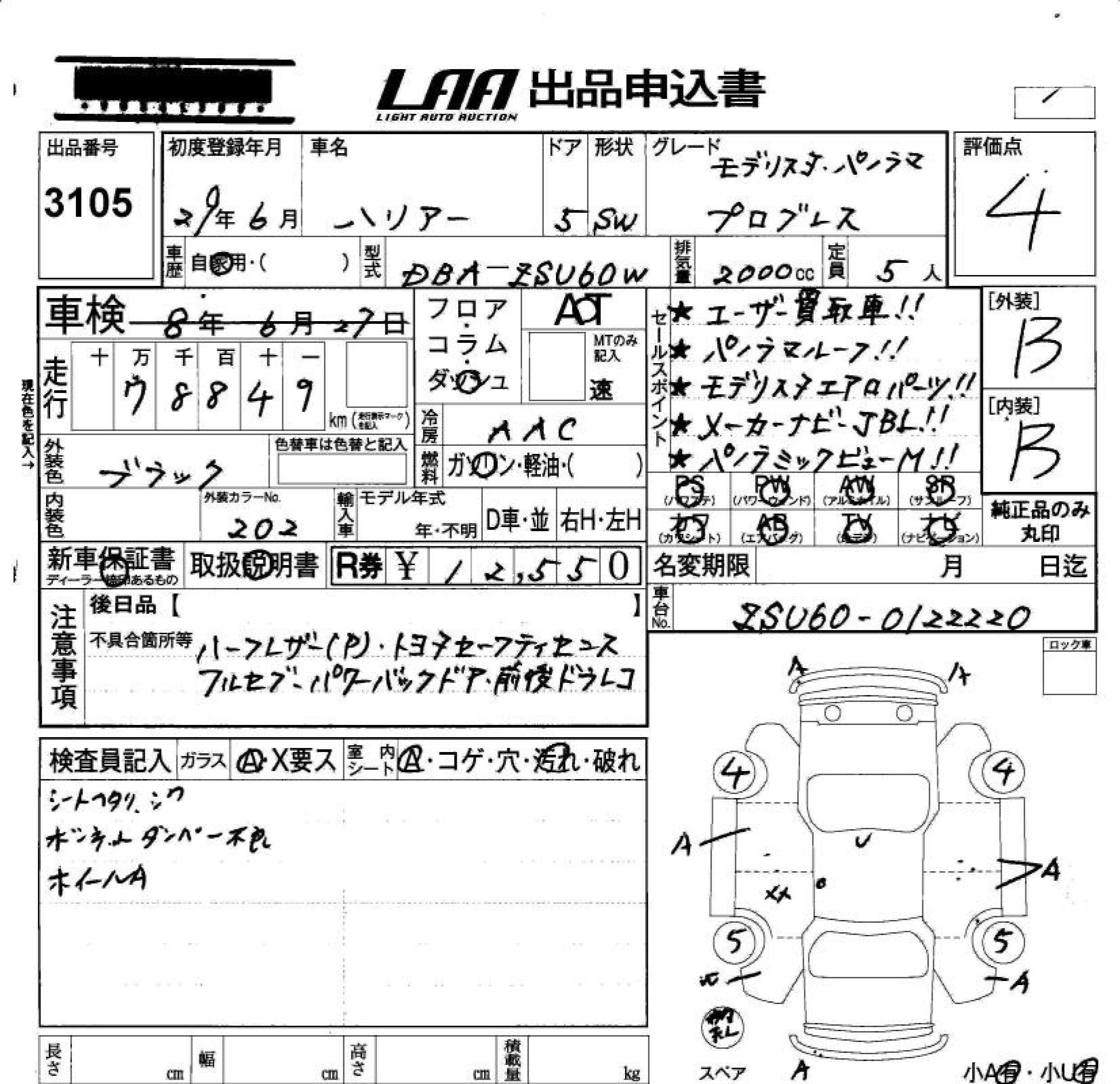 TOYOTA HARRIER