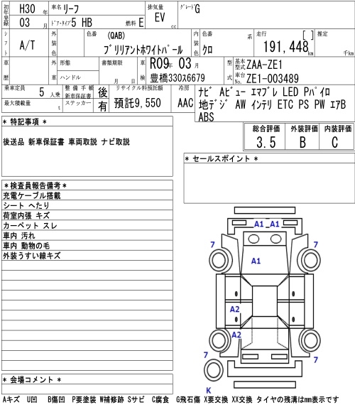 NISSAN LEAF