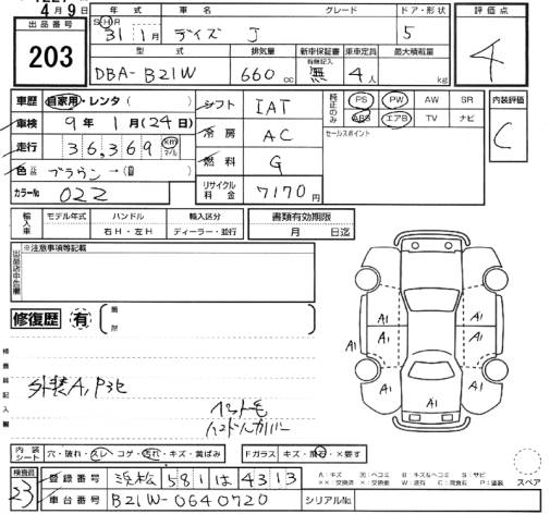 NISSAN DAYZ