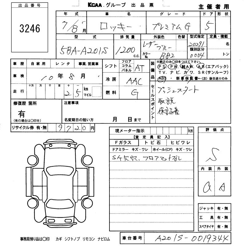 DAIHATSU ROCKY