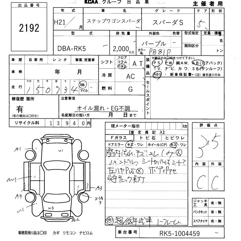 HONDA STEPWGN