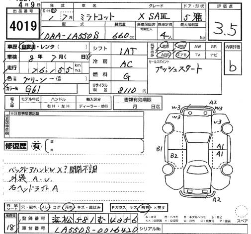 DAIHATSU MIRA TOCOT