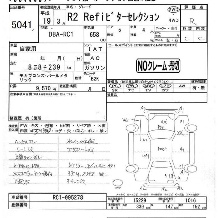 SUBARU R2