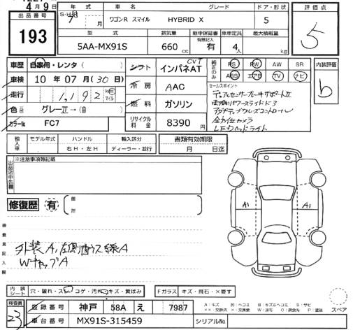 SUZUKI WAGON R SMILE