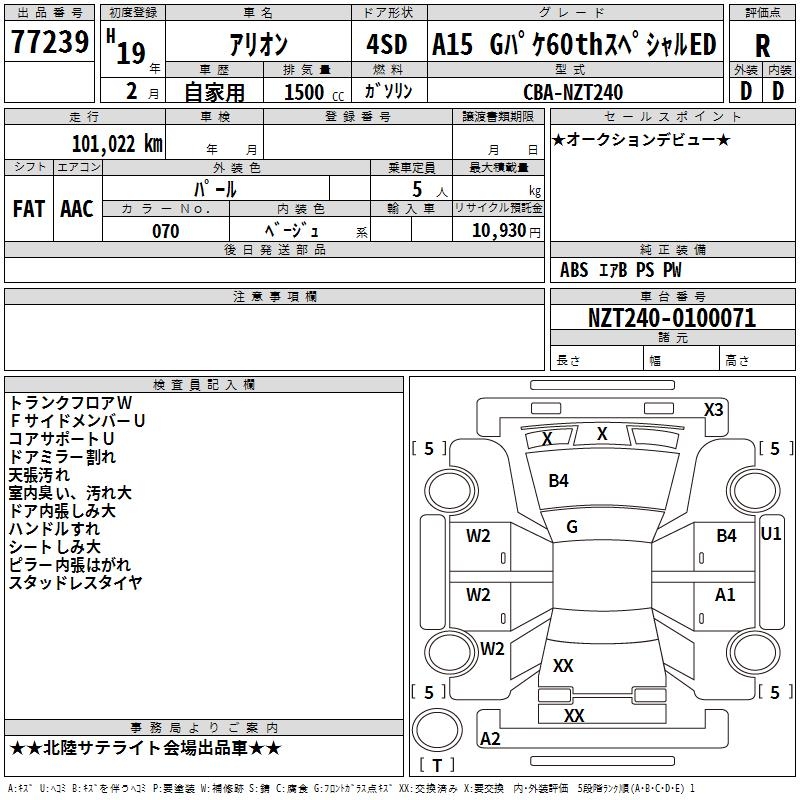 TOYOTA ALLION