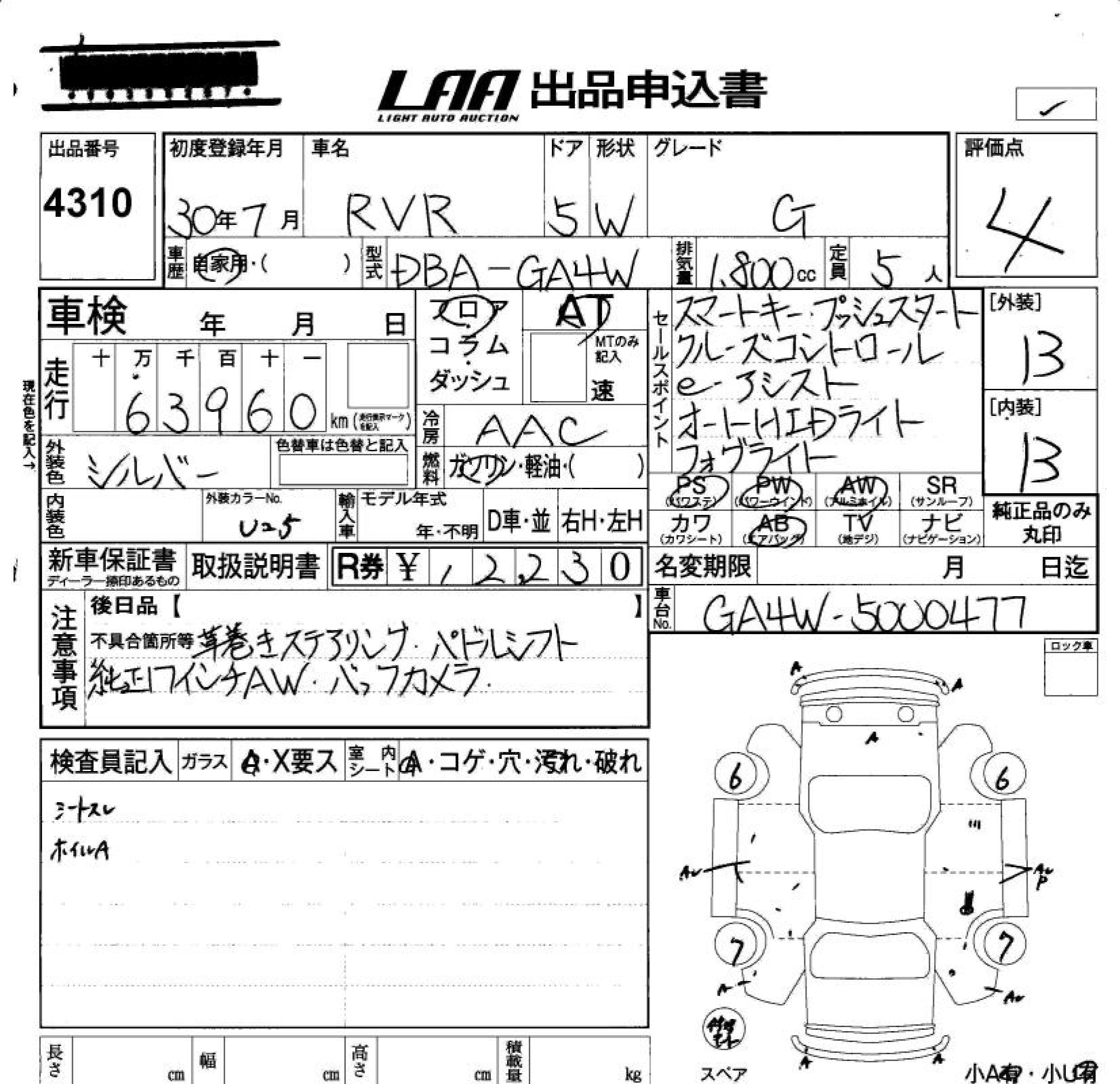 MITSUBISHI RVR