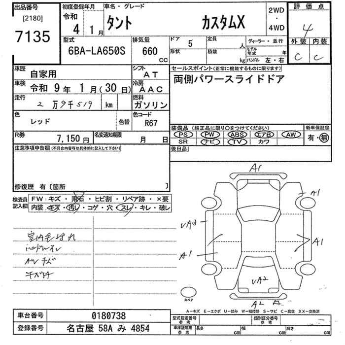 DAIHATSU TANTO