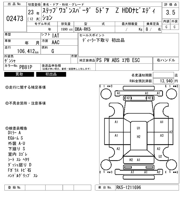 HONDA STEPWGN