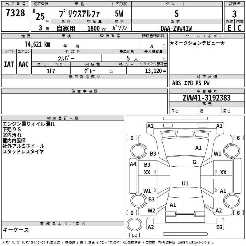 TOYOTA PRIUS ALPHA