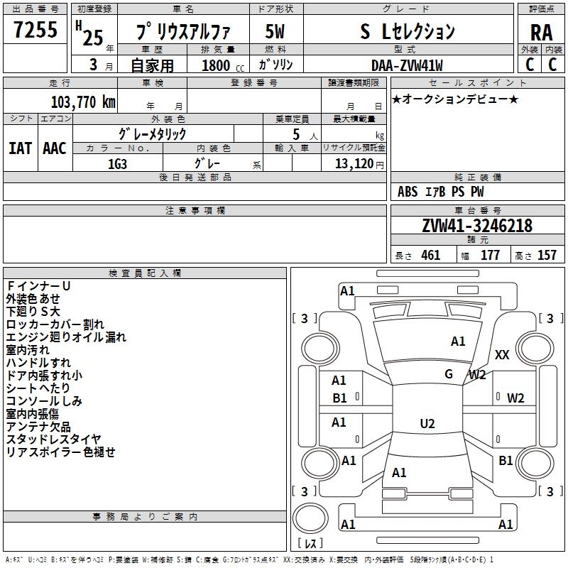 TOYOTA PRIUS ALPHA