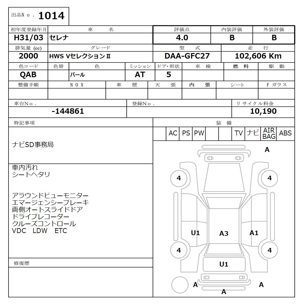 NISSAN SERENA