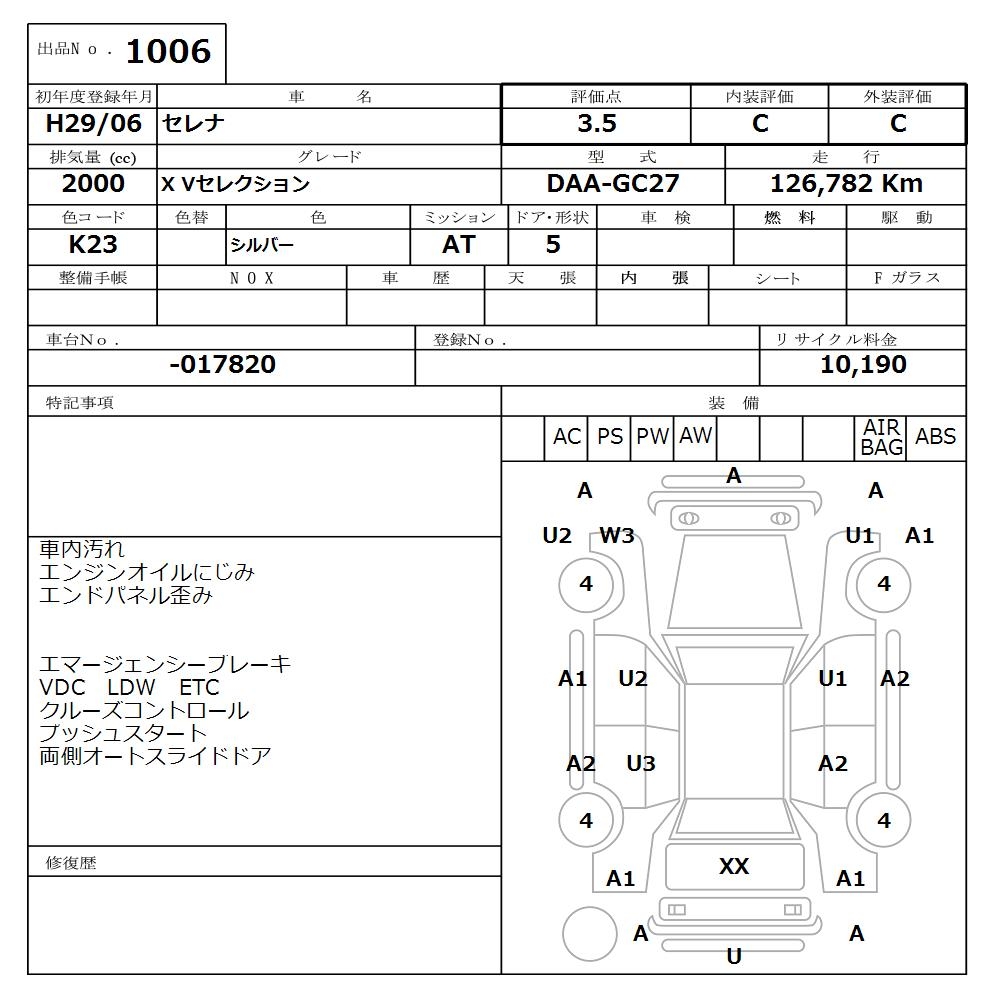 NISSAN SERENA
