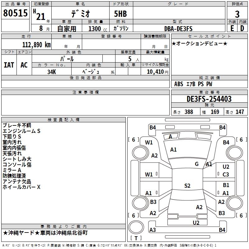 MAZDA DEMIO