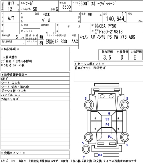 NISSAN FUGA