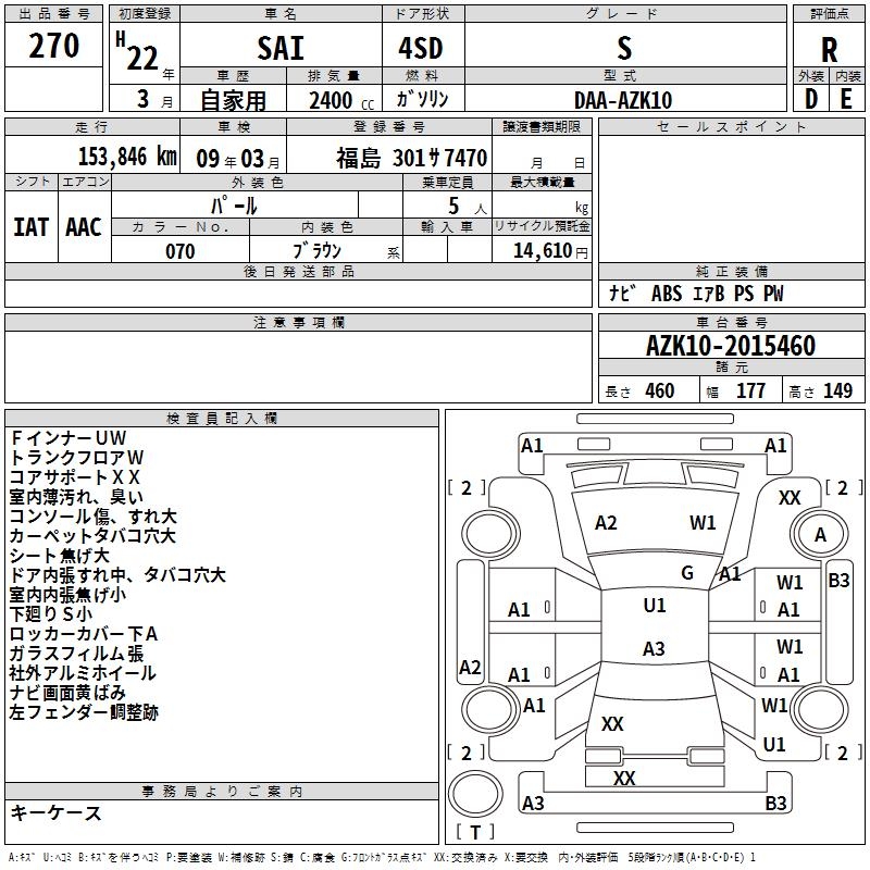 TOYOTA SAI